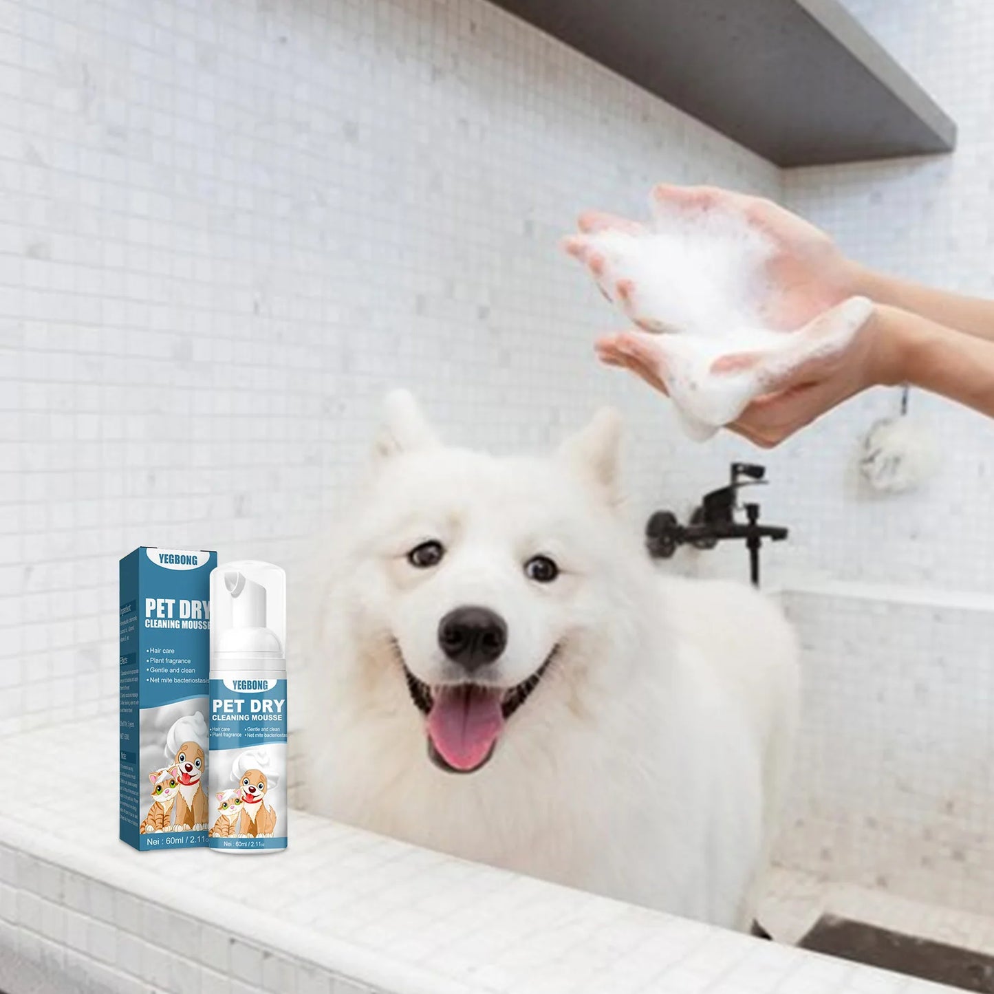FurryFresh QuickClean Mousse