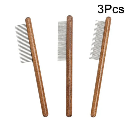 Paw-Fect Groom Trio: Deluxe Cat Combs
